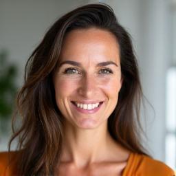 Photo de Sofia Dubois, fondatrice et instructrice de yoga Vinyasa.